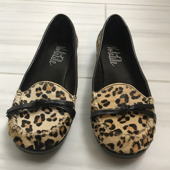 volatile leopard shoes